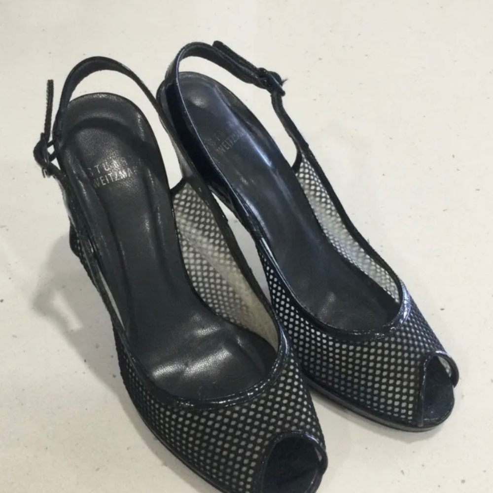 Stuart Weitzman Peep toe Sandals Sz.8